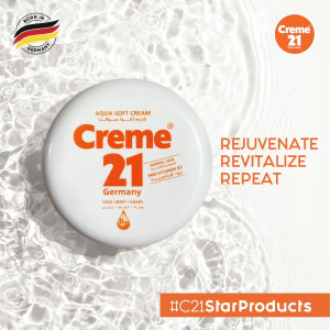 Creme 21 Germany Moisturizing Cream Aqua Soft 150ml