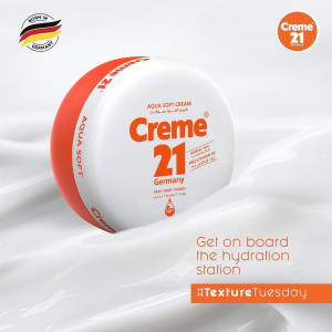 Creme 21 Germany Moisturizing Cream Aqua Soft 250ml