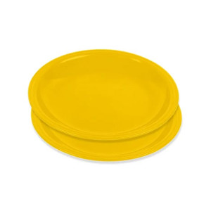 Appollo Saga Plate Medium (Pack Of 2)