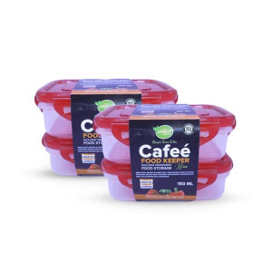 Appollo Cafee Food Keeper (Pack Of 4) 