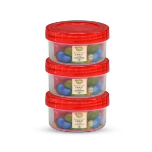 Appollo Smart Mini Jar Small (Pack Of 3)