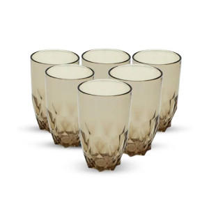 Appollo Party Acrylic Glass M-11 (Pack Of 6)