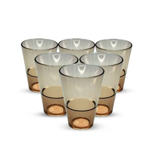 Appollo Party Acrylic Glass M-6 (Pack Of 6)