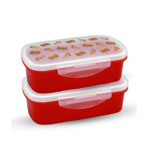 Appollo Bento Lunch Box M-2 (Pack Of 2)
