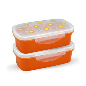 Appollo Bento Lunch Box M-1 (Pack Of 2)