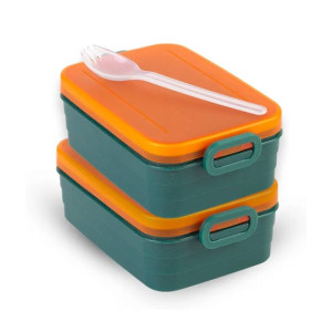 Appollo Bunny Lunch Box M-3 (Pack Of 2) 