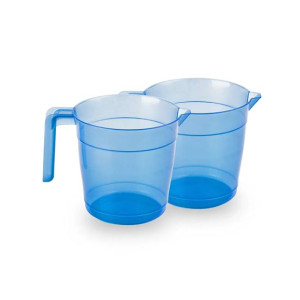 Appollo Transparent Glow Bath Mug (Pack Of 2)