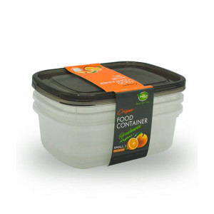 Appollo Crisper Food Container Small (Pack Of 3)