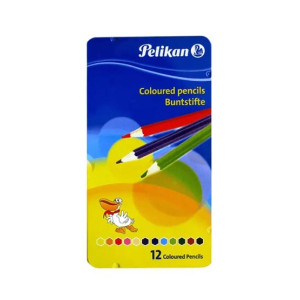 Pelikan Colors Pencils Metal Box - 12Pcs