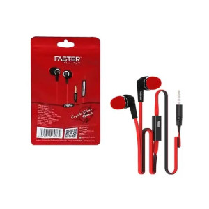 Faster F9 Pro Crystal Clear Sound Handfree - Wine Red