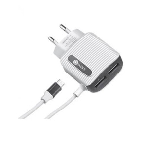 Dany Travel Android Fast Charger - White