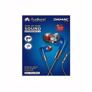 Audionic Damac Super Bass HandsFree - Blue (D-10)