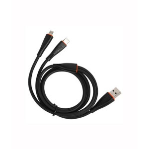 Itel 2-in-1 Multi Charging Cable - Black (ICD-X11)
