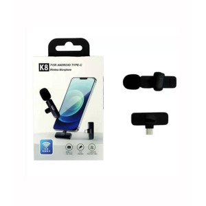 Wireless K8 MIC With Lavalier Microphone