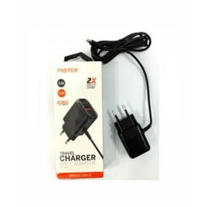 Faster 12W Travel Charger Black - (F-007)