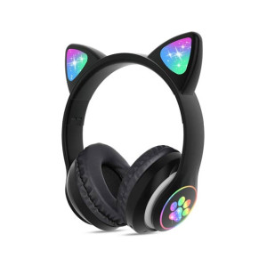 Wireless Cat Headphone With RGB Lights