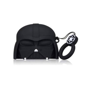 High Quality Soft Silicone Black Star War Case Cover For Airpods 4