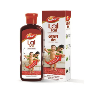 Dabur Ayurvedic Lal Tail Baby Massage Oil-100ml