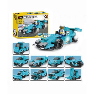 Decool Architect Multificence Thunder Racing Car Building Blocks (31031)