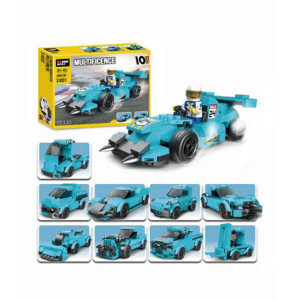 Decool Multificence Thunder Racing Vehicle Building Blocks (31031)