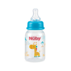 Nuby Standard Neck Feeding Bottle Blue (NV03003)