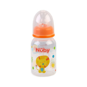 Nuby Standard Neck Bottle For Kid’s Orange - 120ml (NV03003)