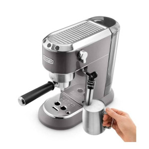 Delonghi Dedica Metallics Manual Espresso Coffee Machine (EC785.BG)