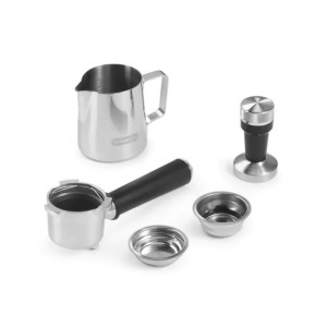 Delonghi Dedica Metallics Manual Espresso Coffee Machine (EC785.GY)