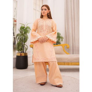 Ahlam Desert Rose Embroidered Lawn Suit 2-piece