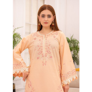 Ahlam Desert Rose Embroidered Lawn Suit 2-piece