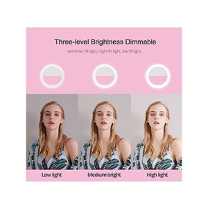 DFashionebay 36 Led Selfie Ring Flash Light For Mobile