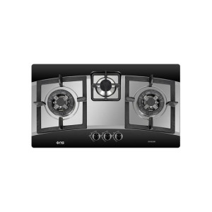 Nasgas Built In Hob Steel Top (DG-932 BK)