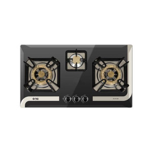 Nasgas Built In Hob Steel Top (DG-933 BK)