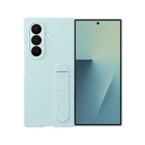 Samsung Galaxy Z Fold 7 Silicon Grip Case With Stand-Mint