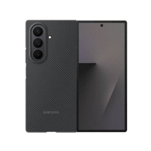 Samsung Galaxy Z Fold 7 Carbon Shield Case - Black