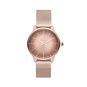 Diesel Castilla three hand Women's Watch Rose Gold (DZ5592)