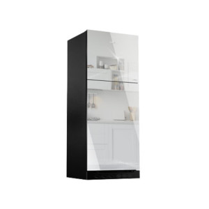 Kenwood Invertech Inverter Glass Door Freezer-on-top Refrigerator 13 Cu Ft Glass (KRF-24457)