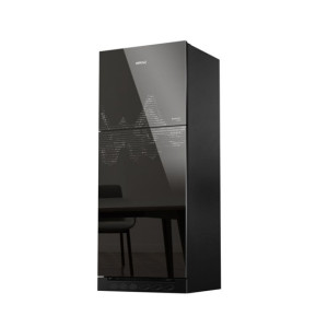 Homage Inverter Series Freezer-on-top Refrigerator 13 Cu Ft Mirror (HRF-47442-GD-INV)
