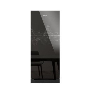 Homage Inverter Series Freezer-on-top Refrigerator 13 Cu Ft Mirror (HRF-47442-GD-INV)