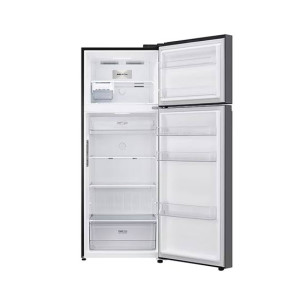 LG New Smart Inverter Freezer-On-Top Refrigerator 16 Cu Ft Black (GR-B642PGFK)