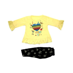 Komfy Fidget Toy Printed Baby Fancy Dress (NBG013)
