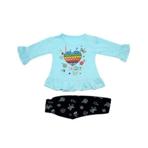 Komfy Fidget Toy Printed Baby Fancy Dress (NBG014)
