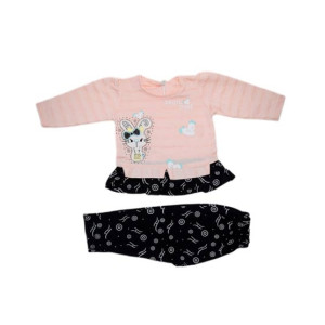 Komfy Kitty Printed Baby Fancy Dress (NBG026)