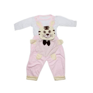 Komfy Unisex Baby Romper Pink (NBN051)