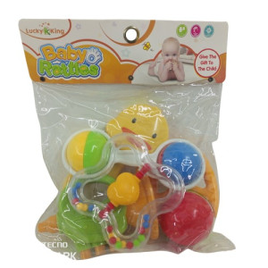Komfy Baby Rattles 6 Pieces (KNA116)