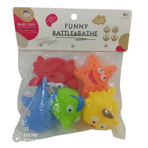 Komfy Rattles & Baths Toys (KNA112)