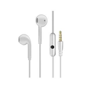 Yolo Wired Stereo Aux Earphone White (Y-11)