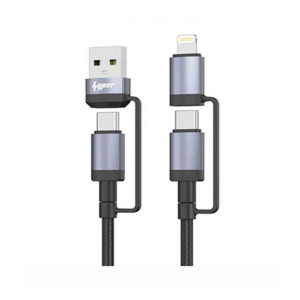Yolo Link-4 4 in 1 Charging Cable Black (Y-086)