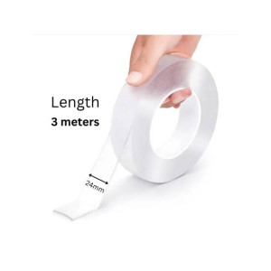 Afreeto Double Sided Nano Transparent Tape