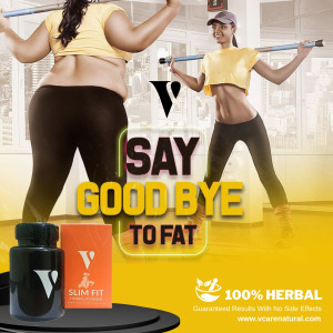 Vcare Natural Slim Fit Powder Eatable - 70gm